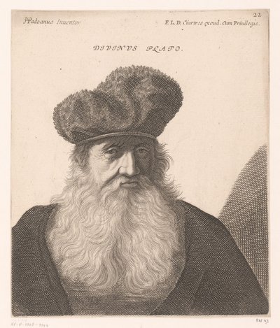 Portrait de Platon - Jerôme David (attributed to)