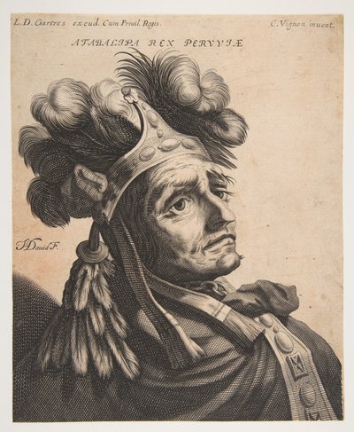 Atabalipa, Roi du Pérou, vers 1634-37 - Jerôme David