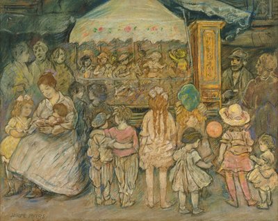 Carrousel, c.1924 - Jerome Myers