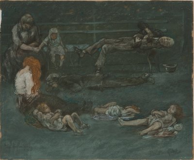 Banc de parc la nuit - Jerome Myers