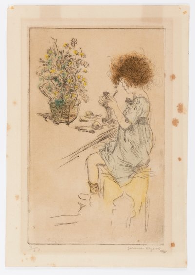 Sans titre (fille) - Jerome Myers