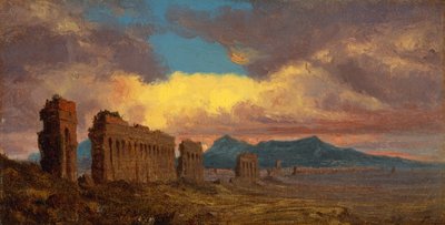 Aqueduc romain - Jervis McEntee