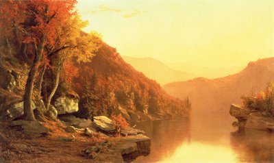 Montagnes Shawanagunk, Automne, 1863 - Jervis McEntee