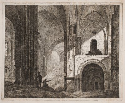 Intérieur de la même Ruine 1806 - Jes Bundsen