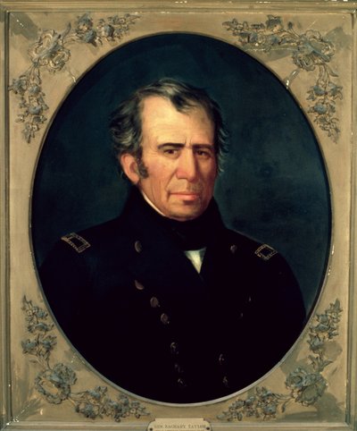 Portrait du général Zachary Taylor, 1847 - Jesse Atwood