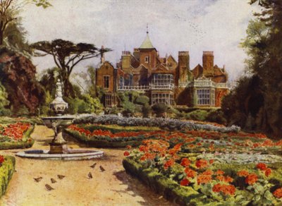 Holland House, Le jardin hollandais ou ouest - Jessie MacGregor
