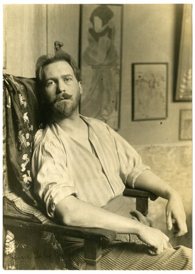 Albert Herter, vers 1905-06 - Jessie Tarbox Beals