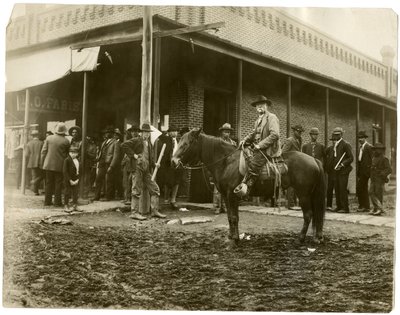 Scène de rue en Arkansas - Jessie Tarbox Beals