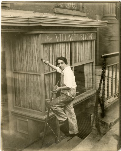 Charlotte Powell, peintre de village, c.1905-16 - Jessie Tarbox Beals