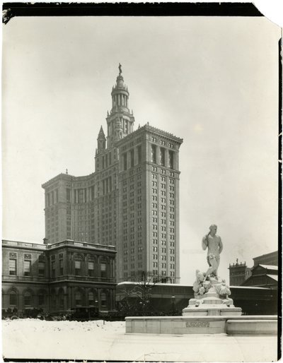 Hôtel de ville et bâtiment municipal, New York, USA, c.1914-25 - Jessie Tarbox Beals