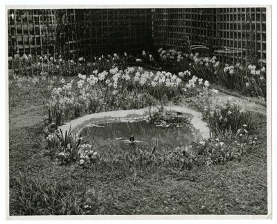 Jardin de M. et Mme Wm H Wells, 265 W 11th St, New York, USA - Jessie Tarbox Beals