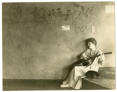 Le grenier de Grace Godwin, Greenwich Village, New York, USA - Jessie Tarbox Beals