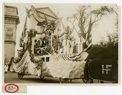 Char de parade historique n° 47 Bienvenue à Lafayette - Jessie Tarbox Beals