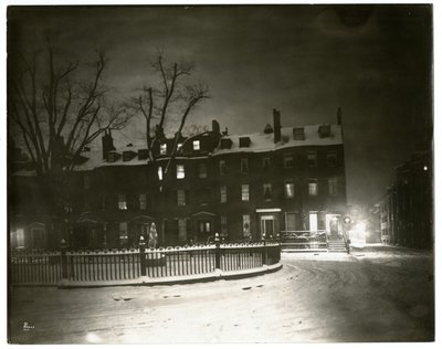 Louisburg Square, Boston Jenny Lind a vécu dans la maison d