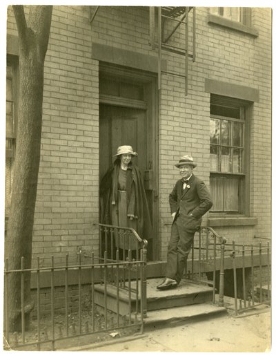 M. Llewelyn Powys, auteur et sa femme, c.1905-40 - Jessie Tarbox Beals