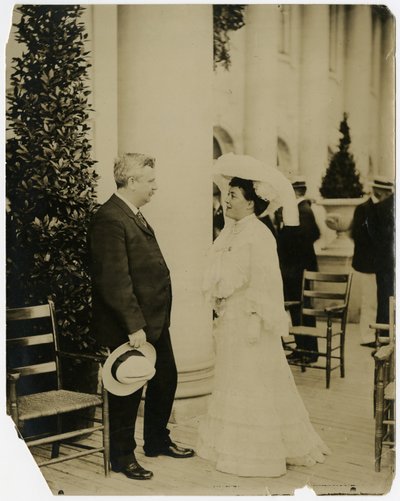 Mme Norman Mack, Gov Odell, Exposition de St Louis 1903 - Jessie Tarbox Beals