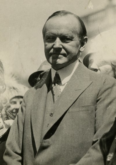 Président Coolidge, 1924 - Jessie Tarbox Beals