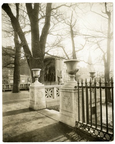 Mémorial Shaw, Boston, USA, vers 1902-10 - Jessie Tarbox Beals