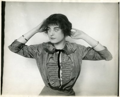 Blouse en taffetas, Forsythe, vers 1905-18 - Jessie Tarbox Beals