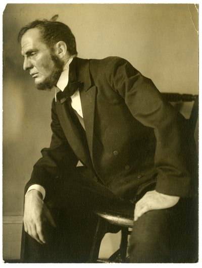 William Raoul du Liberal Club en Abraham Lincoln, vers 1905-13 - Jessie Tarbox Beals