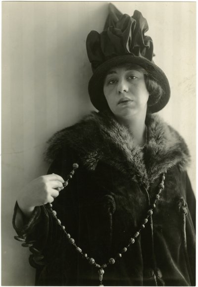 Zoë Akins, auteur de Déclassée, vers 1905-40 - Jessie Tarbox Beals