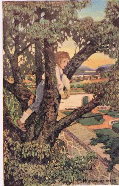 Un garçon dans un arbre, de 