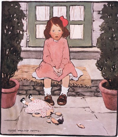 Une tête et un cœur brisés - Jessie Willcox Smith