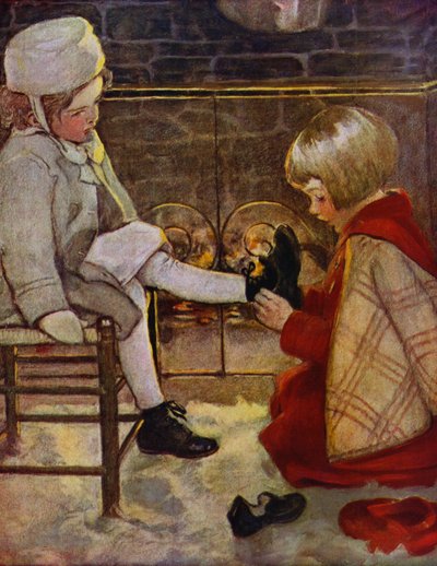 Une Cendrillon moderne - Jessie Willcox Smith
