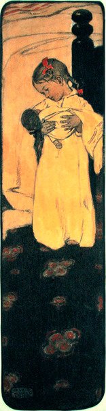 Petite Fille avec Poupée - Jessie Willcox Smith