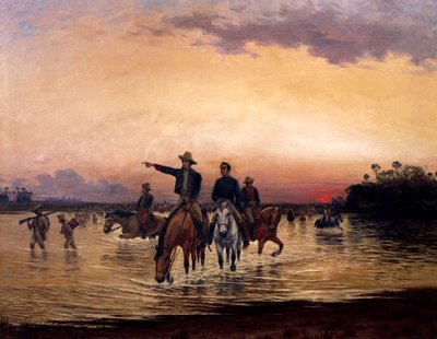 Simón Bolívar (1783-1830) et Francisco de Paula Santander (1792-1840), Colombie - Jesus Maria Zamora