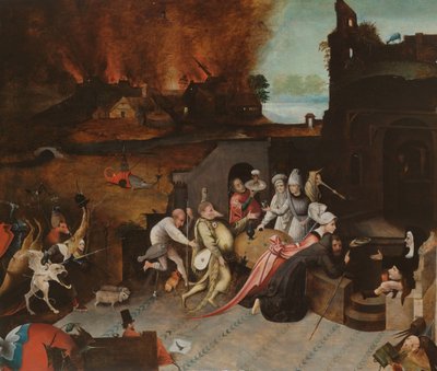 La Tentation de Saint Antoine - Jheronimus Bosch (copy after)
