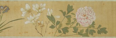 Cent fleurs, début du XVIIe siècle (détail) - Jiayan Chen
