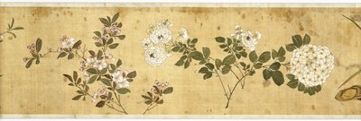 Cent Fleurs, début du XVIIe siècle (détail) - Jiayan Chen