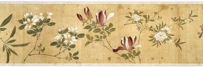 Cent Fleurs, début du XVIIe siècle (détail) - Jiayan Chen