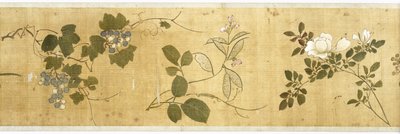 Cent Fleurs, début du XVIIe siècle (détail) - Jiayan Chen