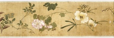 Cent Fleurs, début du XVIIe siècle (détail) - Jiayan Chen