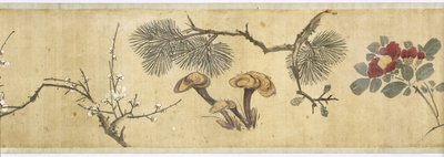 Cent Fleurs, début du XVIIe siècle (détail) - Jiayan Chen