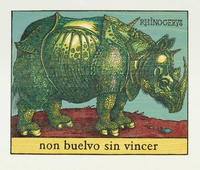 Rhinocéros vert, 2007 - Jim Monson