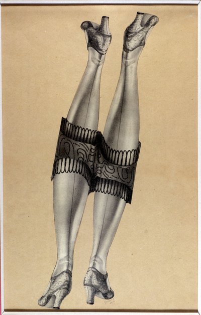 Collage « Deux belles jambes » - par Jindrich Styrsky (1899-1942) (48 de 35) - Jindrich Styrsky
