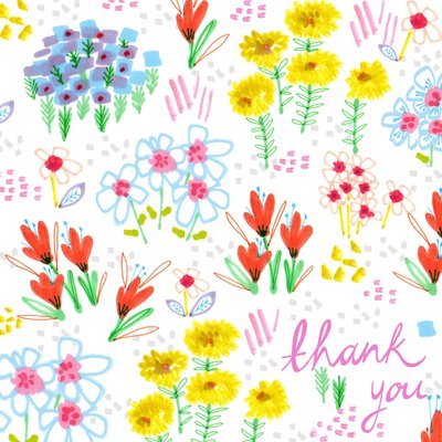 Jardin Floral - Merci - Jo Chambers