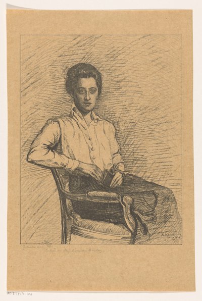 Portrait de B. van der Meulen - Jo Koster