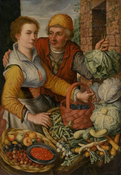 Les vendeurs de fruits et légumes - Joachim Beuckelaer