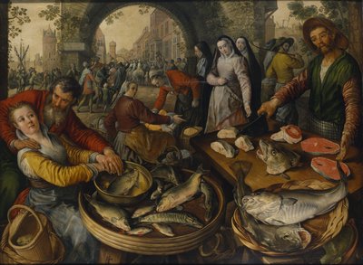 Marché aux poissons avec Ecce Homo - Joachim Beuckelaer