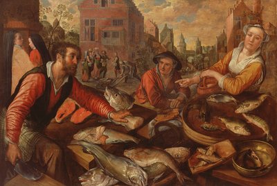 Le marché aux poissons - Joachim Beuckelaer or Bueckelaer