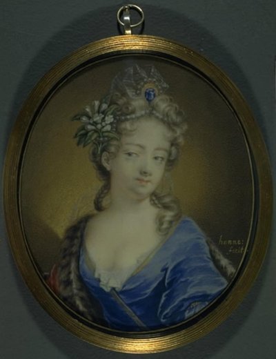 Portrait de la comtesse Märta Creutz, née Banér - Joachim Henne