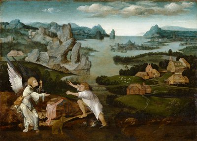 Paysage avec Tobie et l