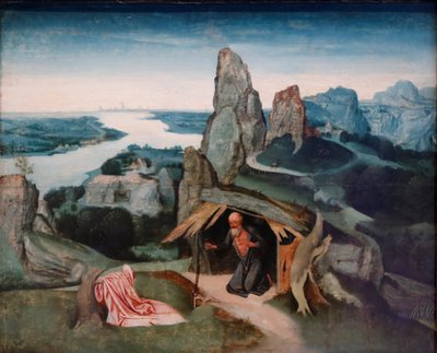Saint Jérôme dans le désert, 1530 - Joachim Patenier