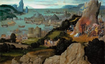 Art néerlandais ancien : Le Martyre de Sainte Catherine - Joachim Patinir