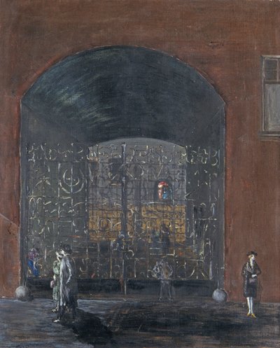 Scène de rue - Joachim Ringelnatz