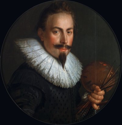 Portrait de Peter Wtewael - Joachim Wtewael or Utewael
